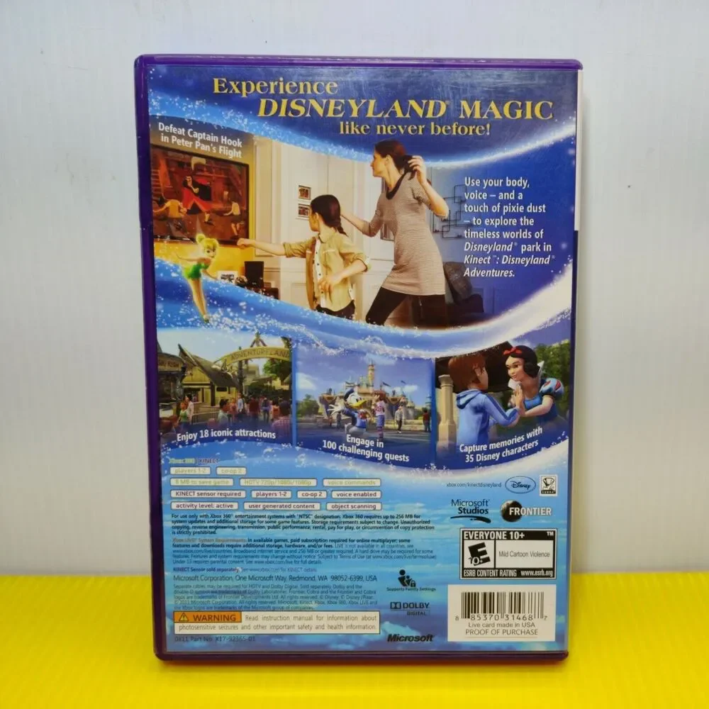 Kinect Disneyland Adventures (Microsoft Xbox 360)
